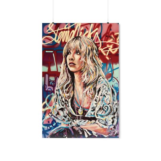 Stevie Nicks Premium Matte Vertical Poster