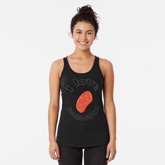 I love GABA Racerback Tank Top