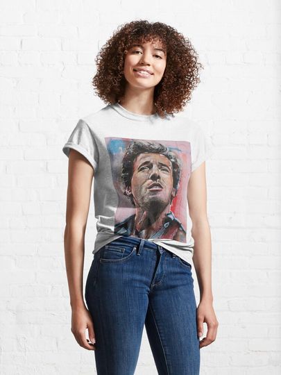 Bruce Springsteen painting Classic T-Shirt
