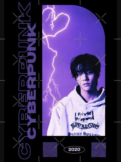 Jake Enhypen (cyberpunk) Pullover Hoodie