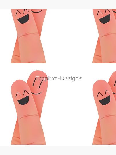 Finger with smiley face Backpack