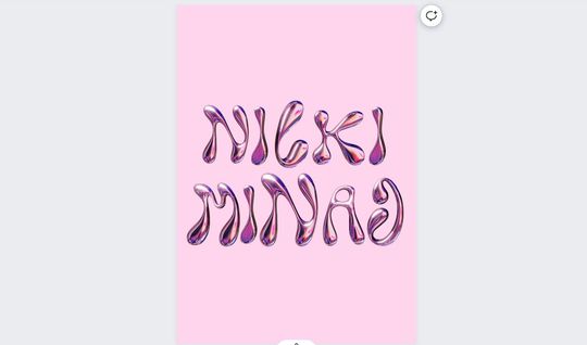 Nicki Minaj poster| ice spice