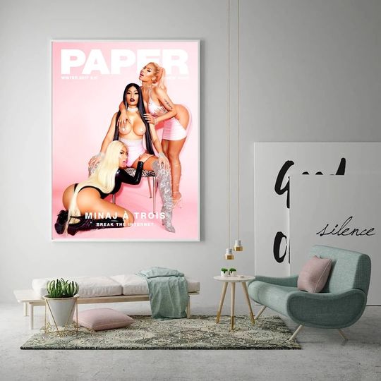 Nicki Minaj Poster Canvas Painting Wall Art Poster