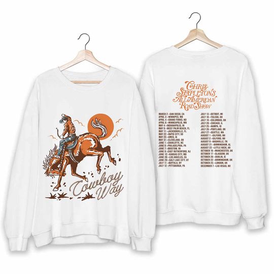 Chris Stapleton All American Road Show 2024 Tour Sweatshirt