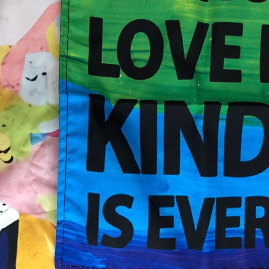 Personalized Name Valentine Flag, Minnie Mickey Couple Flag, Custom Disney Flag