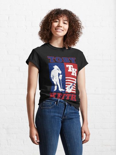 Toby Keith TK Classic T-Shirt, Toby Keith Shirt, Singer Shirt