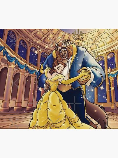 Beauty and Beast Mouse Pad