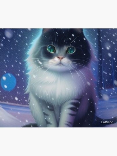 Hello kitty winter | Cat Christmas Mouse Pad