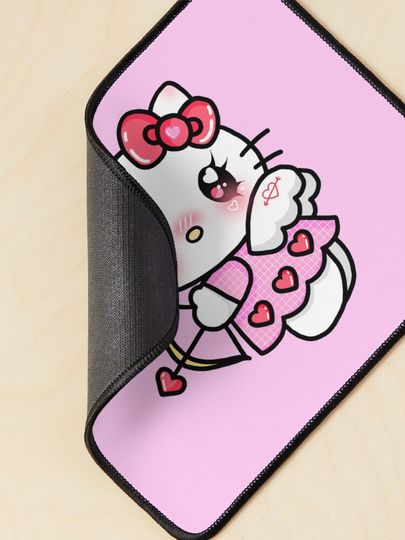 Cupid Hello Kitty Mouse Pad