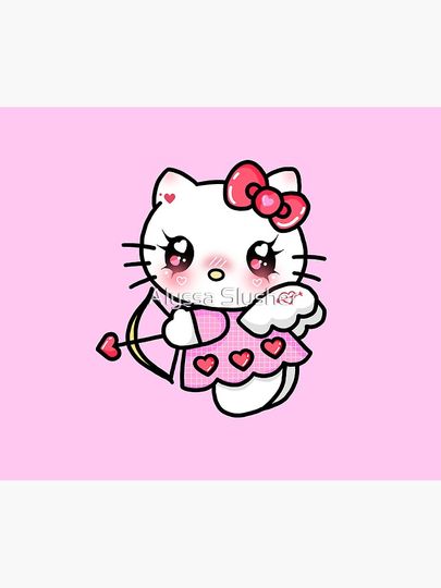 Cupid Hello Kitty Mouse Pad