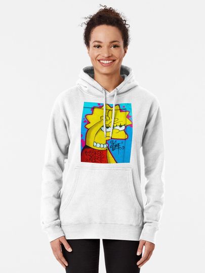 Bart Simpson unisex hoodie, Simpson Cartoon Graphic Hoodie