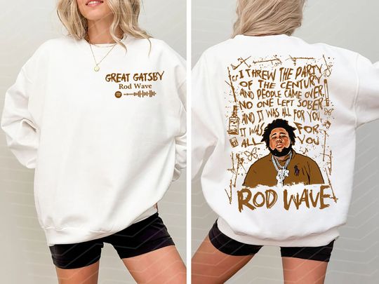 Rod Wave Nostalgia, Rod Wave, Nostalgia 90s Rap Music Sweatshirt