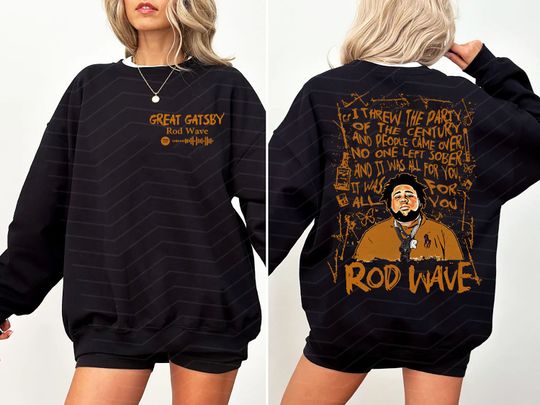 Rod Wave Nostalgia, Rod Wave, Nostalgia 90s Rap Music Sweatshirt