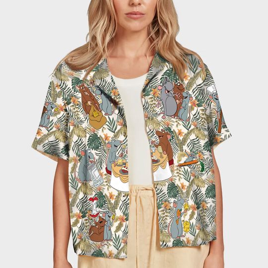Vintage Disney Ratatouille Hawaiian Shirt Anyone Can Cook Hawaiian Shirt