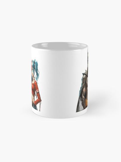 Batman and Harley Quinn Coffee Mug