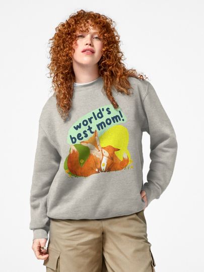 world's best mom Pullover Sweatshirt