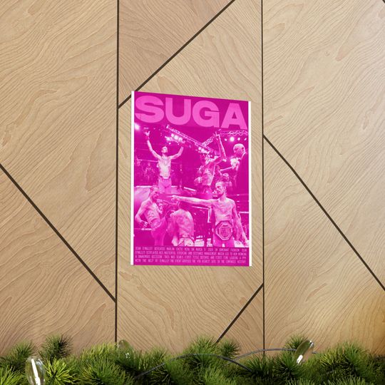Suga Sean O'Malley Matte Vertical Posters