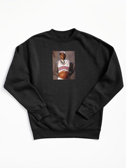 Allen Iverson Wallpaper Pullover Sweatshirt