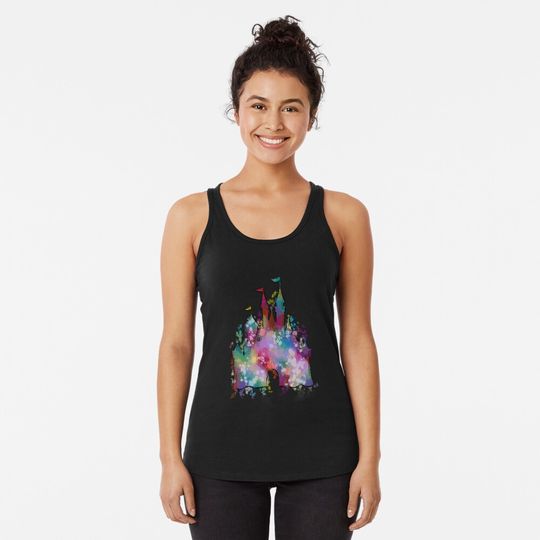 Dreamy Castle Racerback Tank Top