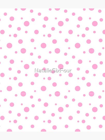 Pink Polka Dot Backpack