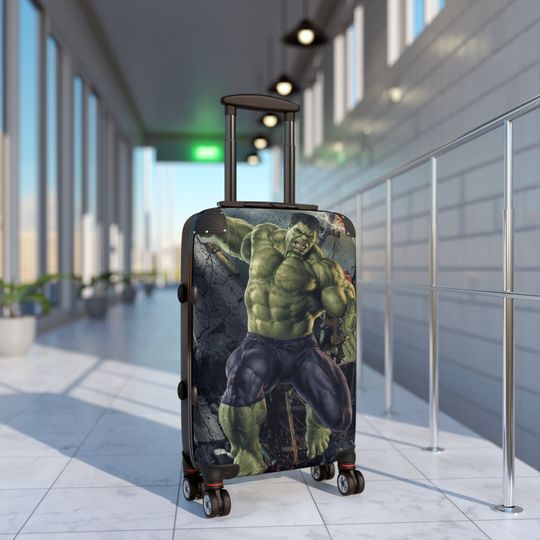 Hulk Suitcase - Super Hero Gifts Anniversary