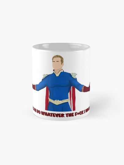 Homelander Coffee Mug, Superhero Mug