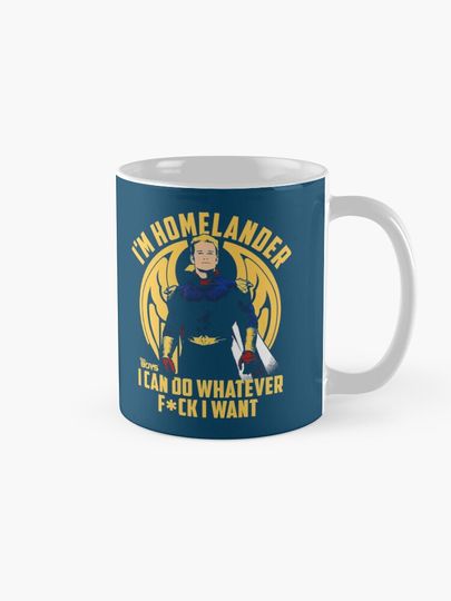 Homelander Coffee Mug, Superhero Mug