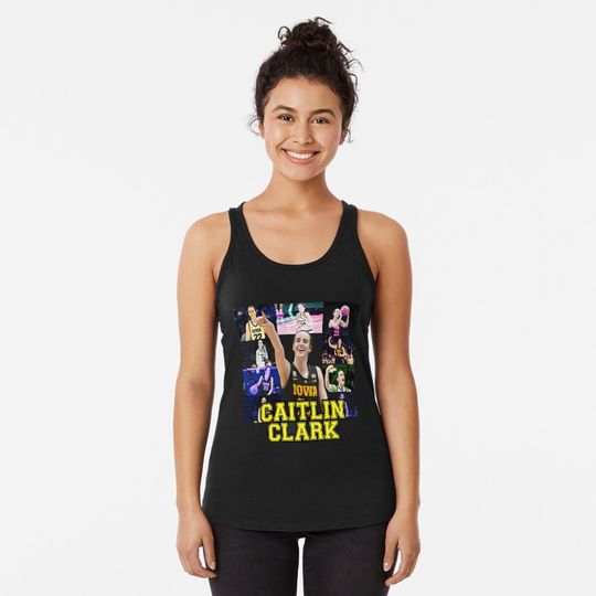 Caitlin Clark Modern Style Racerback Tank Top