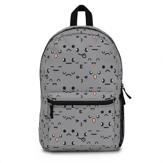 Kawaii Backpack, Kueez, Sanrio Backpack, Emoji Backpack, Kuromi Backpack, Anime Backpack