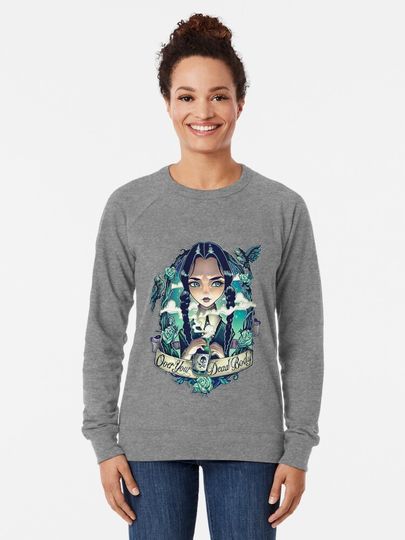 Wednesday Addams Lightweight Sweatshirt