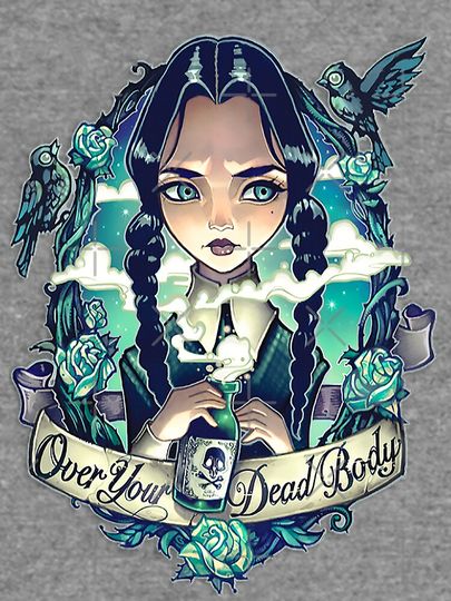 Wednesday Addams Lightweight Sweatshirt