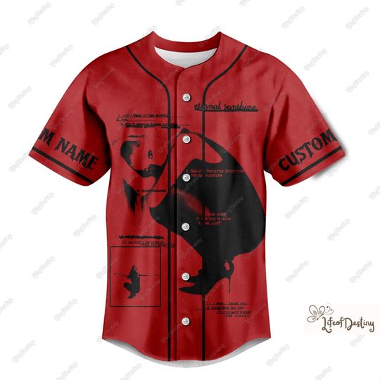 Personalized Ariana Baseball Jersey, Eternal Sunshine Baseball Jersey