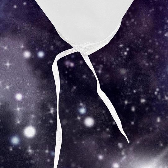 Galaxy Purple Starry Sky Printed  Bedding Set