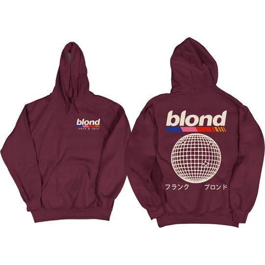 Frank Ocean BLOND GLOBE v2 Hoodie | blond album