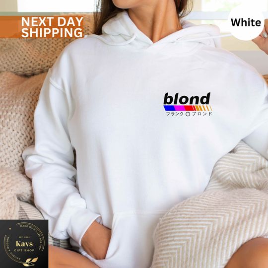White Ferari Frank Ocean Hoodie,FO Blond Hoodie