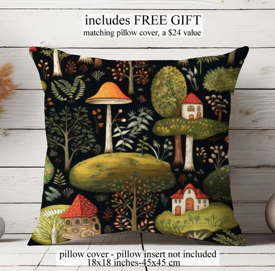 Mushroom Patterns Bedding Set -  Room Decoration