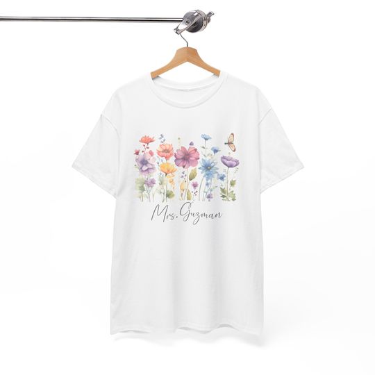 Custom Teacher T-Shirt, Teacher Appreciation Gift
