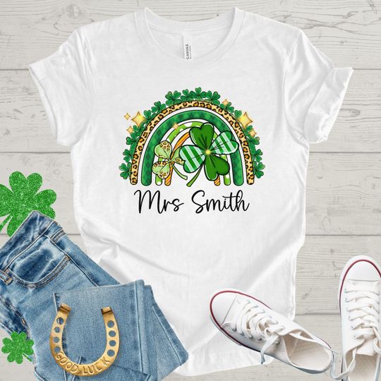 CUSTOM St Patricks Day Shirt, Teacher Shirt