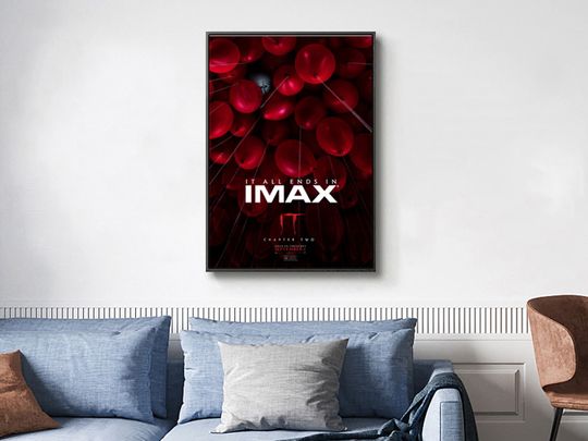 IT Poster, Pennywise Poster, Wall Decor