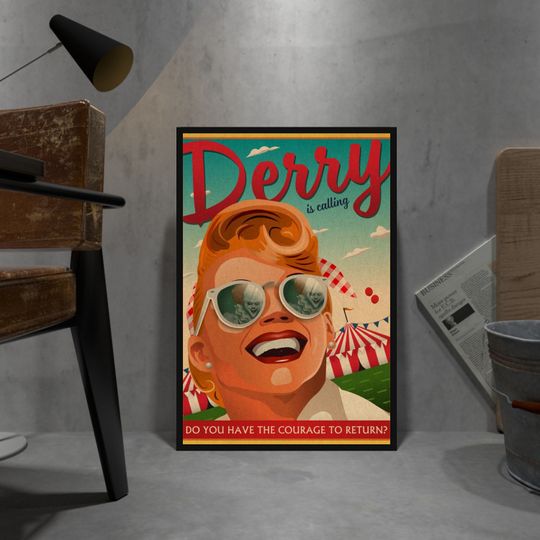 IT Poster, Pennywise Poster, Wall Decor