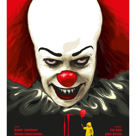 IT Poster, Pennywise Poster, Wall Decor