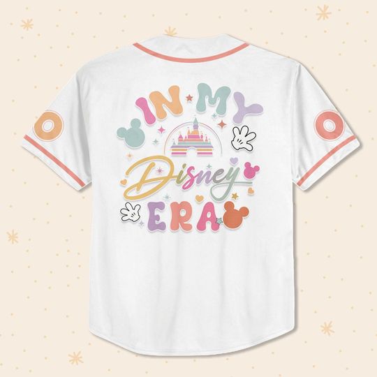 Personalized In My Disney Era Baseball Jersey