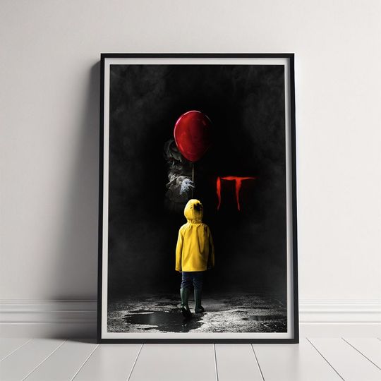 IT Poster, Pennywise Poster, Wall Decor