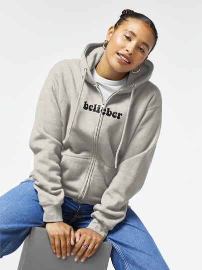 Justin Bieber Zipped Hoodie