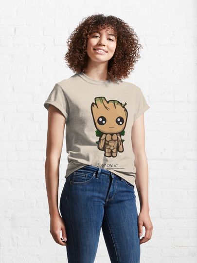Groot Character Cartoon graphic T-Shirt