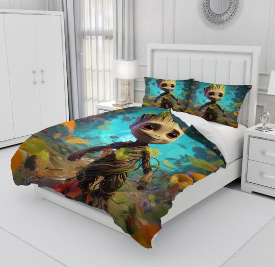Groot Bedding Set, Bedroom Decoration