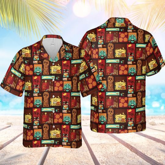 Tiki The Goonies Characters Hawaii Shirt, All Characters