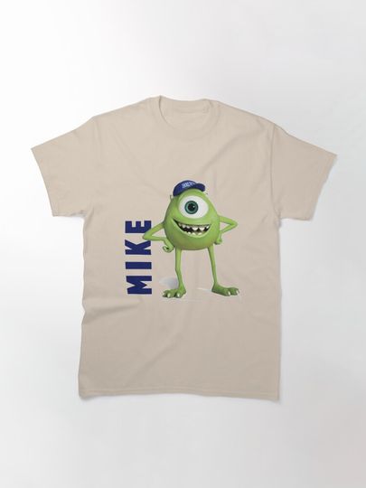 Mike Wazowski Classic T-Shirt, Monsters Inc Shirt, Funny Disney Gift