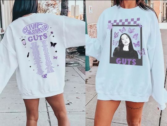 Olivia Rodrigo Guts Tour 2024 Sweatshirt