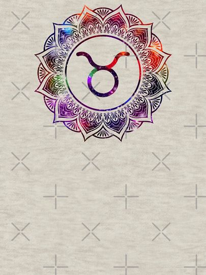 Taurus Zodiac - Mandala Pullover Sweatshirt